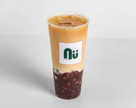 Red Bean Tea Latte / 红豆鲜奶茶